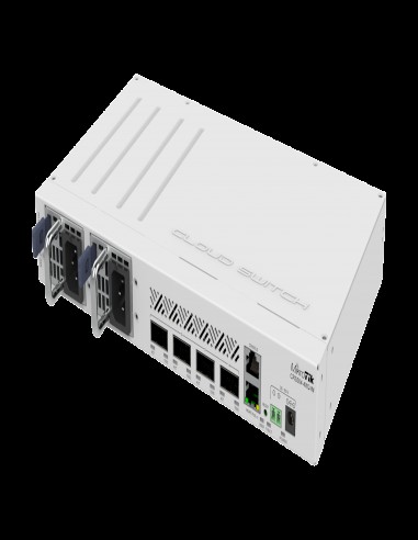 Mikrotik CRS504-4XQ-IN мрежов суич...